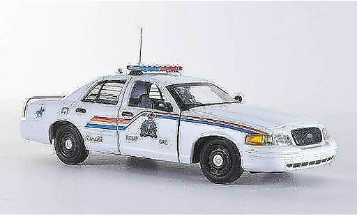 Ford Crown Police Interceptor 1/43 First Response Victoria RCMP - Royal Canadian Mounted Politie wit Politie (CAN) modelauto