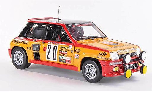 Renault 5 Turbo 1/18 Universal Hobbies No.20 Calberson Rally Monte Carlo 1981 modelauto