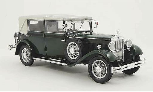 Skoda 860 Base 1/18 Abrex groen 1932 modelauto