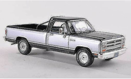 Dodge RAM pickup 1/18 Premium X Pick Up zwart-blauw / d 1987 modelauto