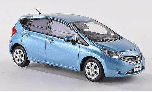 Nissan Note Base 1/43 J Collection -blauw RHD 2013 modelauto