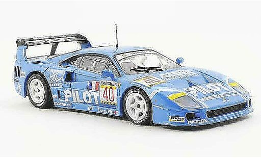 Ferrari F40 course 1/43 Ferrari Racing Collection Competizione No.40 Pilot M.Ferte / O.Thevenin 4h Anderstorp modelauto