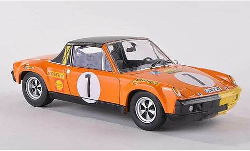 Porsche 914/6 Base 1/43 Schuco /6 No.1 Marathon de la route 1970 modelauto