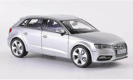 Audi A3 sportback 1/43 Schuco grijs 2012 modelauto