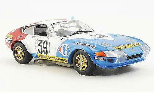 Ferrari 365 GTB/4 1/43 Ferrari Racing Collection Competizione 24h Le Mans J.C.Andruet / C.Ballot-Lena 1972 modelauto