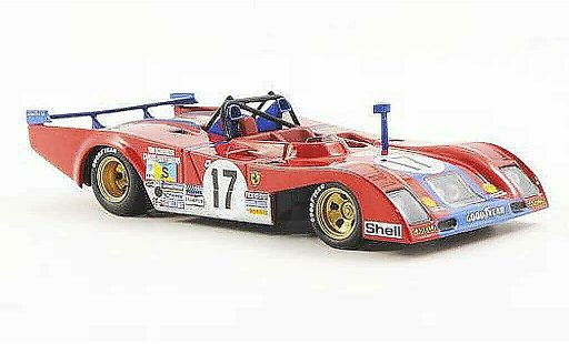 Ferrari 312 P 1/43 Ferrari Racing Collection 24h Le Mans C.Reutemann / T.Schenken 1973 modelauto