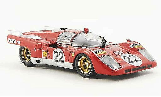 Ferrari 512 M 1/43 Ferrari Racing Collection 300km Imola A.Merzario 1971 modelauto