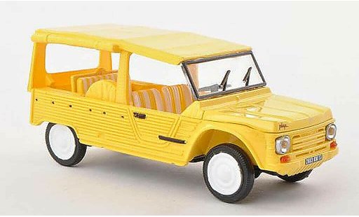 Citroen Mehari Plage 1/43 Solido geel 1979 modelauto