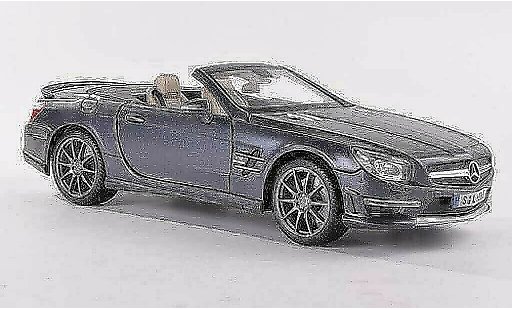Mercedes Classe SL 65 1/18 Maisto AMG (R231) mat antraciet 2012 modelauto