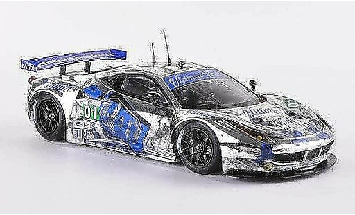 Ferrari 458 Italia GT2 1/43 Fujimi No.01 Extreme Motorsports Ultimat VodkaPetit Le Mans 2012 modelauto