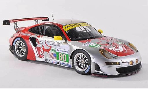 Porsche 911 GT3 RSR 1/43 Spark 2012 No.80 vol Lizard Motorsports 24h Le Mans J.Bergmeister/M.Hozler/P.Long modelauto