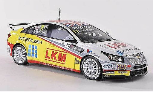 Chevrolet Cruze course 1/43 Spark 2012 1.6T No.11 LKM A.Macdowall WTCC Macau modelauto