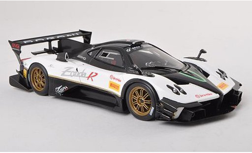 Pagani Zonda R 1/43 Spark Evo wit/carbon 2012 modelauto