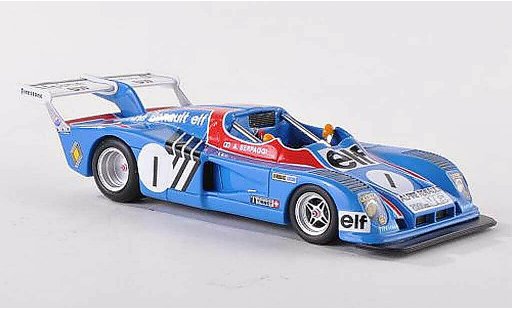 Alpine A441 course 1/43 Spark No.1 A.Serpaggi Champion 2LGR6 1974 modelauto