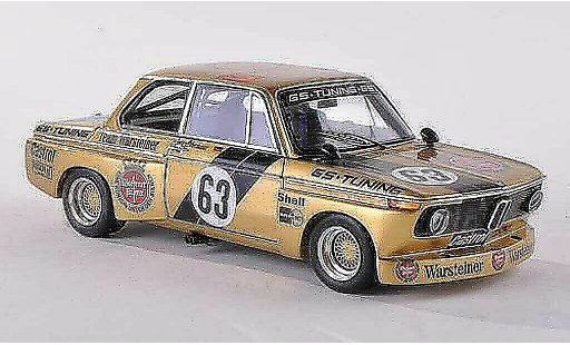 Bmw 2002 tii 1/43 Spark No.63 Warsteiner DRM Norisring 1975 J.Obermoser modelauto