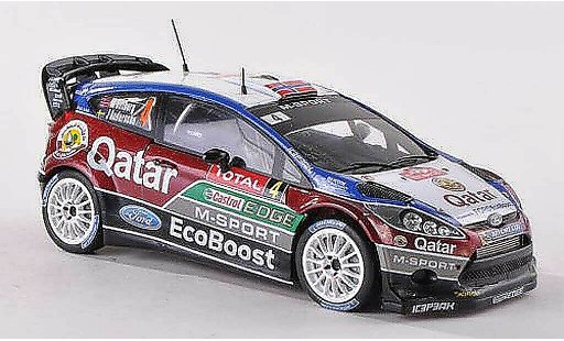Ford Fiesta WRC 1/43 Spark No.4 M-Sport/Qatar Rally Monte Carlo 2013 M.Otsberg/J.Andersson modelauto