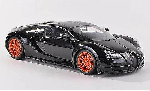 Bugatti Veyron Super Sport 1/18 Minichamps zwart 2011 modelauto