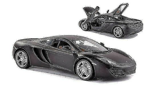 McLaren F1 Base 1/18 Minichamps MP4-12C matzwart modelauto
