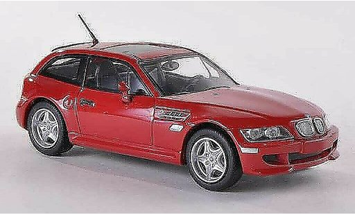 Bmw Z3 M Coupe 1/43 Minichamps rood 2002 modelauto