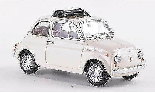 Fiat 500 F 1/43 Minichamps wit 1965 modelauto
