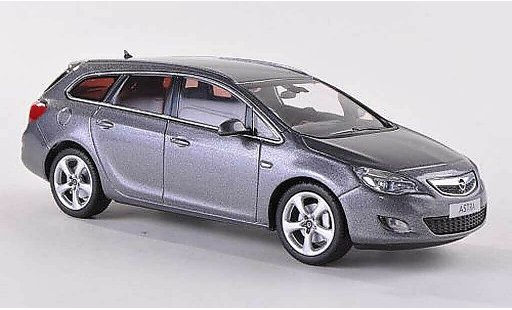Opel Astra Sports Tourer 1/43 Minichamps J grijs 2010 modelauto