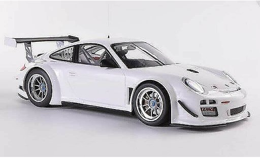 Porsche 911 GT3 RS 1/18 Minichamps 2010 wit Plain Body modelauto