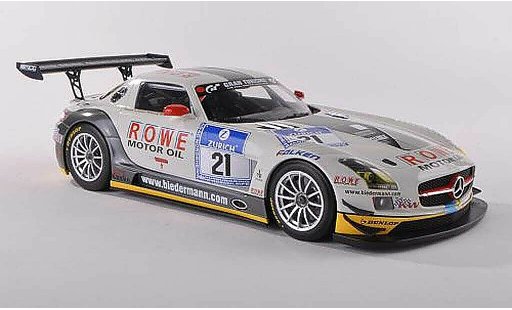 Mercedes SLS GT3 1/43 Minichamps AMG No.21 Rowe Racing 24h Nuerburgring 2012 Zehe/Hartung/Rehfeld/Bullitt modelauto