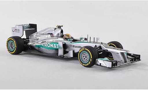 Mercedes F1 2009 1/43 Minichamps AMG Team No10 Petronas L.Hamilton Showcar 2013 modelauto