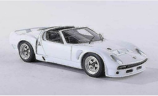 Lamborghini Miura SVJ 1/43 Look Smart Spyder wit 1966 modelauto