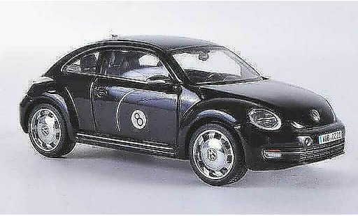 Volkswagen Beetle Base 1/43 Schuco zwart Eightball 2011 modelauto
