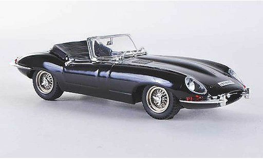 Jaguar E-Type Coupe 1/43 Best E Spider zwart modelauto