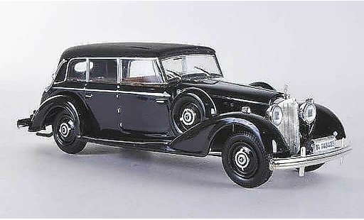 Mercedes 770 Base 1/43 Rio Benz zwart 1938 modelauto