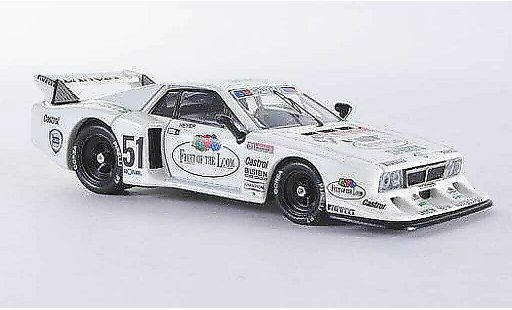 Lancia Beta Monte Carlo 1/43 Best Turbo Zolder No.51 1980 H.Heyer modelauto