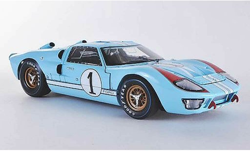 Ford GT40 Mk II 1/18 Shelby Collectibles GT 40 No.1 K.Miles/D.Hulme Team shelby America 1966 modelauto