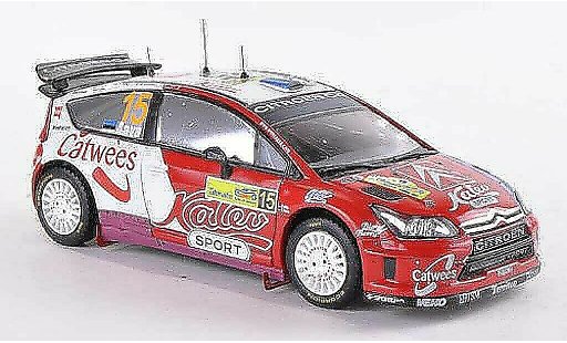 Citroen C4 WRC 1/43 IXO No.15 Kalev Sport Rally Griechenland 2008 U.Aava/K.Sikk modelauto