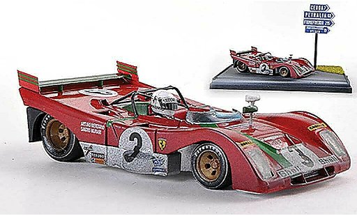 Ferrari 321 course 1/43 Brumm PB No.3 Targa Florio 1972 A.Merzario / S.Munari modelauto