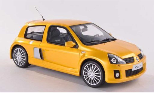 Renault Clio V6 1/18 Ottomobile Phase 2 geel modelauto