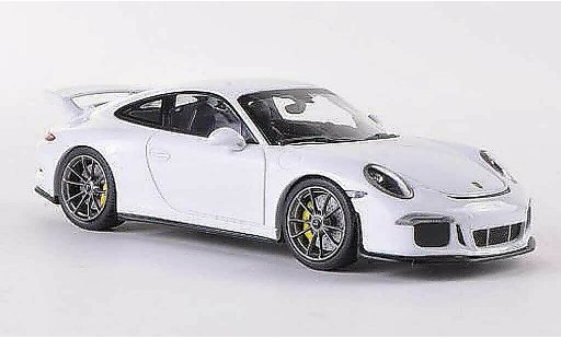 Porsche 911 GT3 1/43 Minichamps wit 2013 modelauto