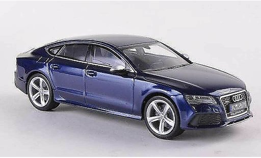 Audi RS7 sportback 1/43 Kyosho blauw 2013 modelauto