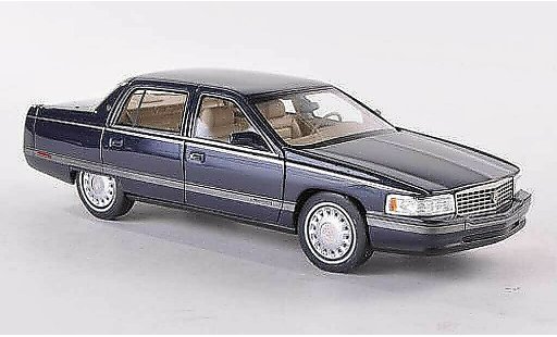 Cadillac Sedan Sedan 1/43 GLM DeVille blauw 1994 modelauto