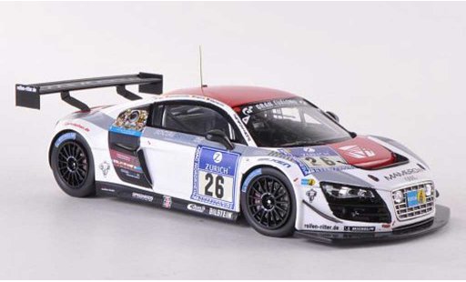 Audi R8 lms 1/43 Spark Ultra No.26 Mamerow Racing 24h ADAC Nurburgring 2012 modelauto