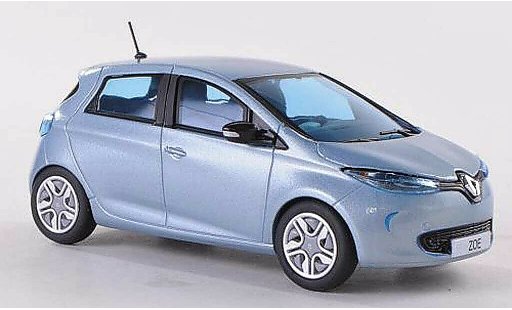 Renault Zoe Base 1/43 Eligor blauw modelauto