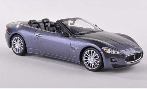 Maserati GranCabrio Base 1/43 Minichamps grijs 2010 modelauto