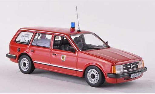 Opel Kadett D Caravan 1/43 Minichamps brandweer Dortmund 1979 modelauto