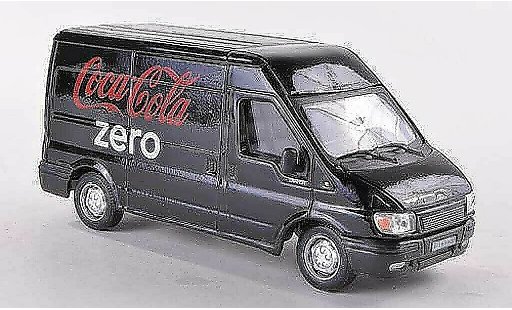 Ford Transit Kastenwagen 1/43 Motor City Classics bestelwagen Coca-Cola Zero zwart modelauto