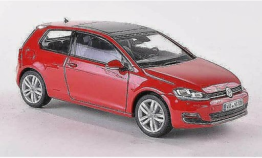 Volkswagen Golf Base 1/43 Herpa rood 3-Turer 2013 modelauto