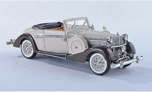 Maybach SW SW38 1/43 Signature 38 cabriolet beige/brun 2-portes 1937 modelauto