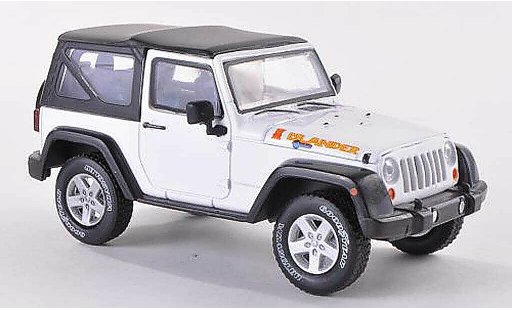 Jeep Wrangler Islander Edition 1/43 Greenlight wit 2012 modelauto