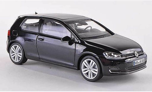 Volkswagen Golf Base 1/43 Herpa zwart 3-Turer 2013 modelauto