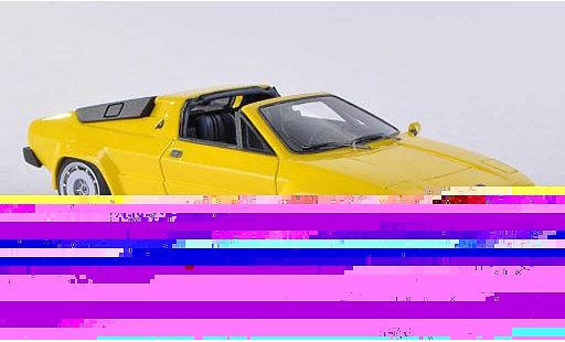 Lamborghini Jalpa P3500 1/43 Look Smart 350 geel 1986 modelauto